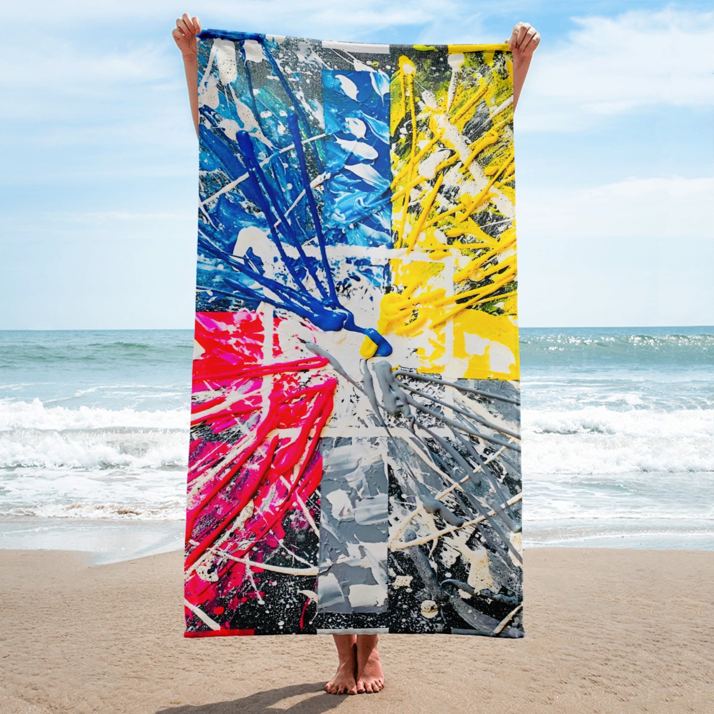In Sync - Beach Towel