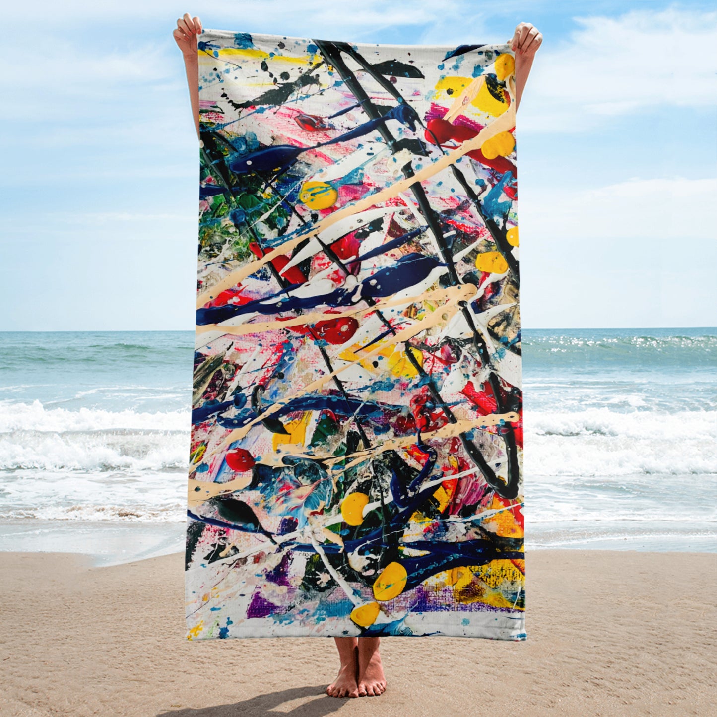 Brain Teaser - Beach Towel