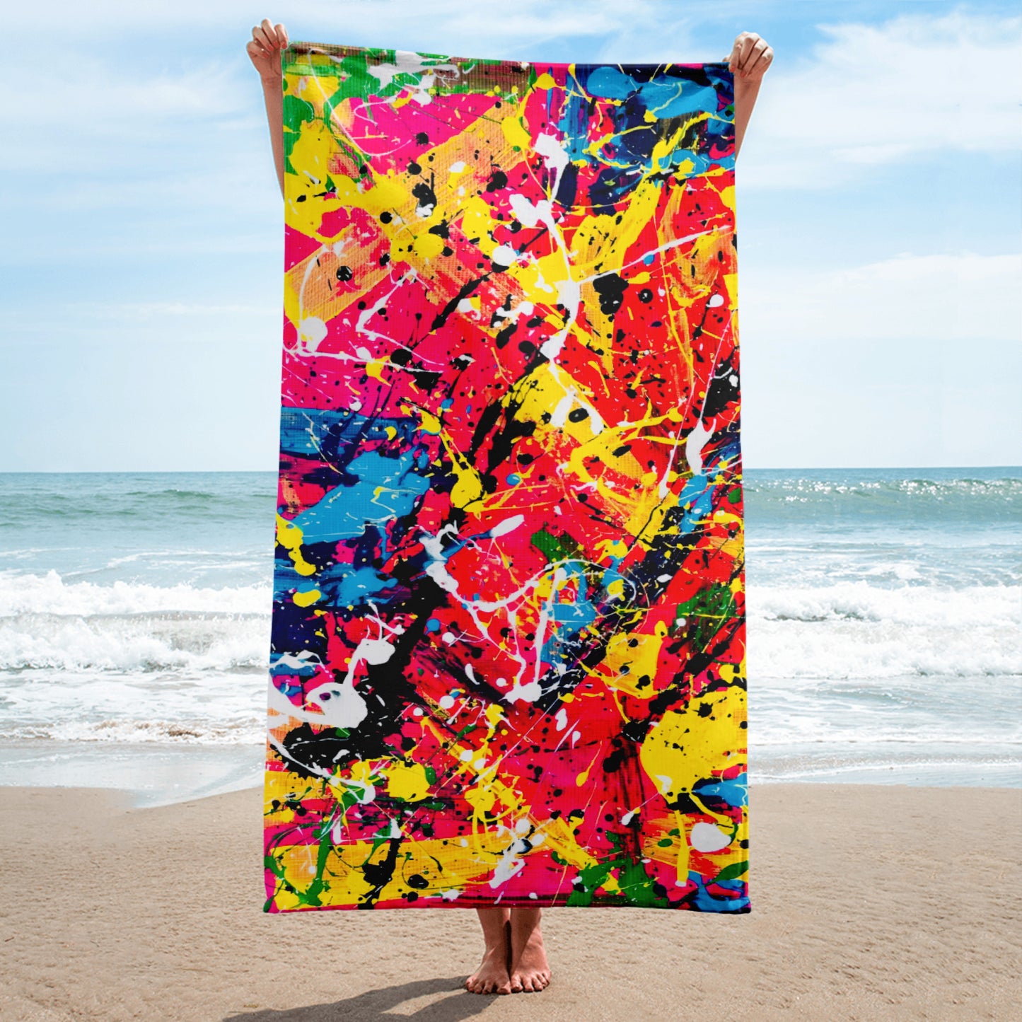 Raspberry Delight - Beach Towel