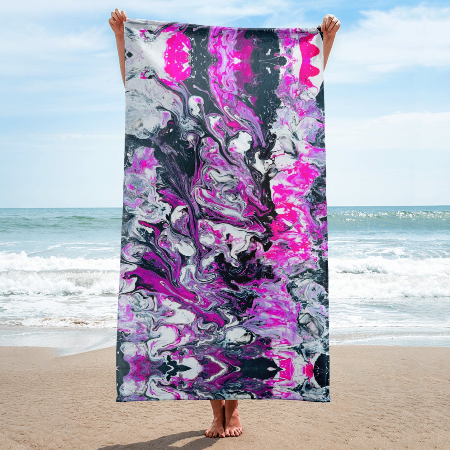 Bittersweet Swirl - Beach Towel