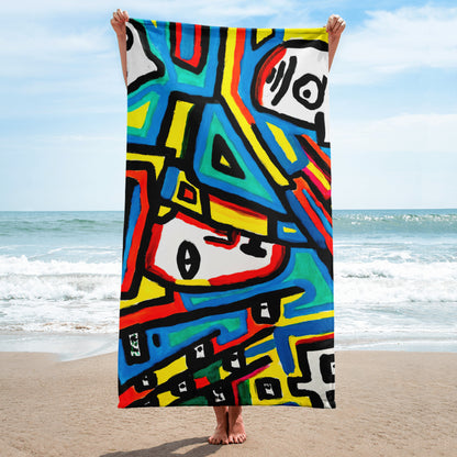 All Eyes On Me - Beach Towel