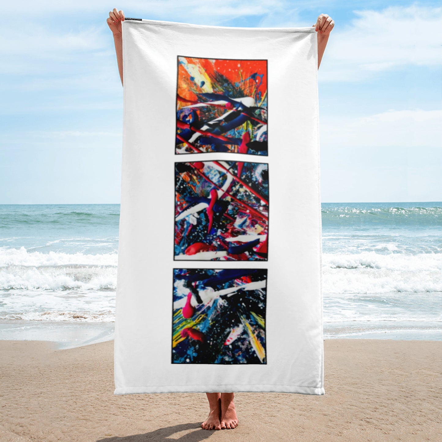 Chaos N°1 - Beach Towel