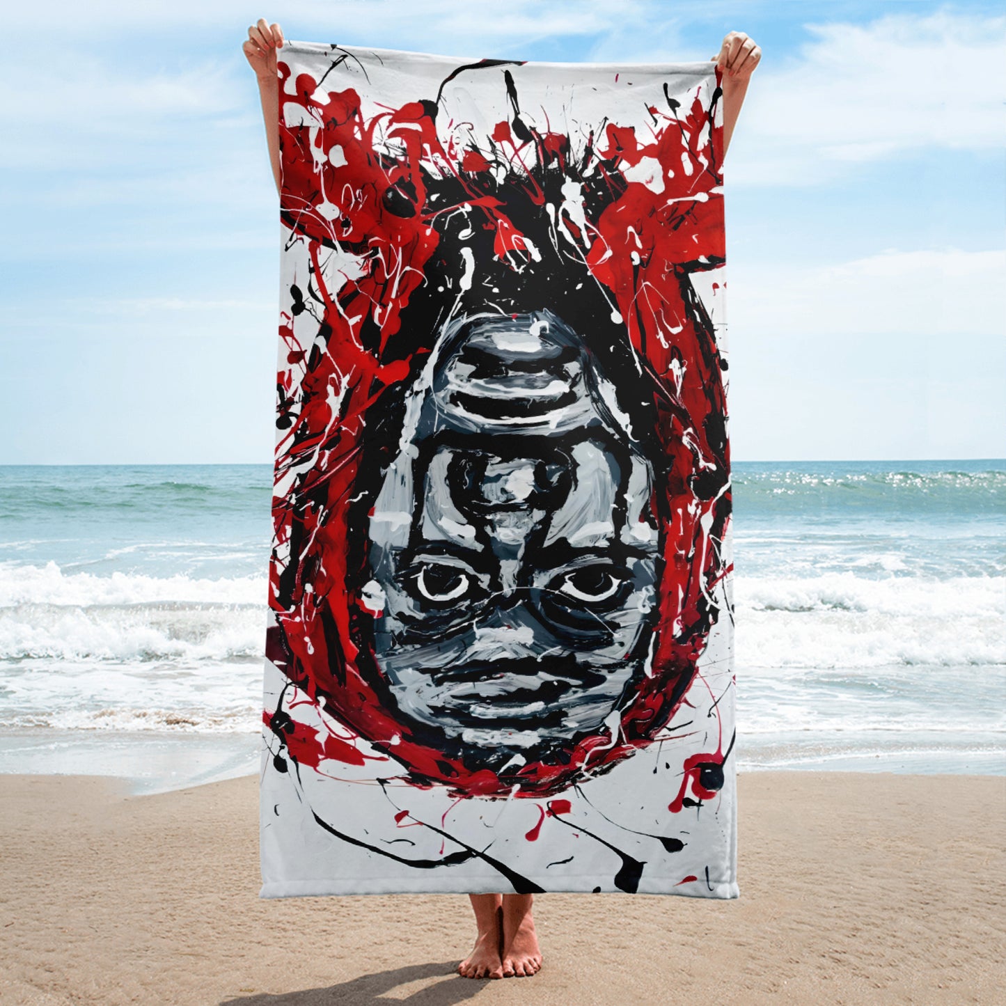Money Heist Beach Towel