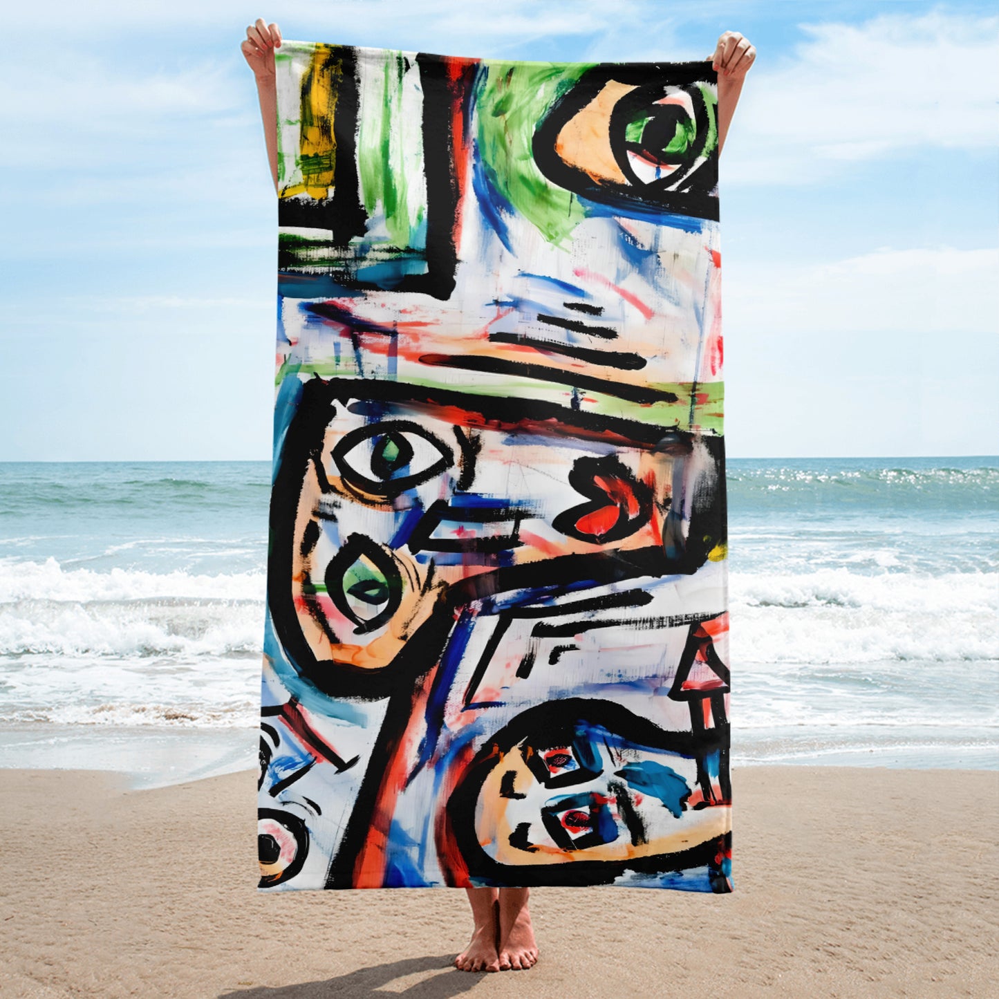 People - Beach Towel