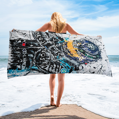 Sir Lewis Hamilton - Beach Towel