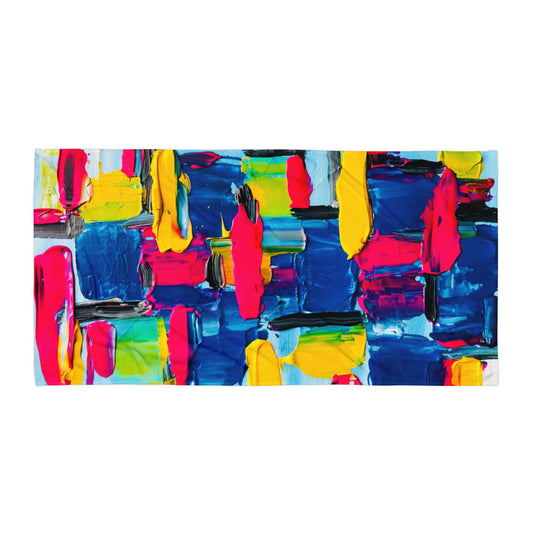 Puzzled - Beach Towel