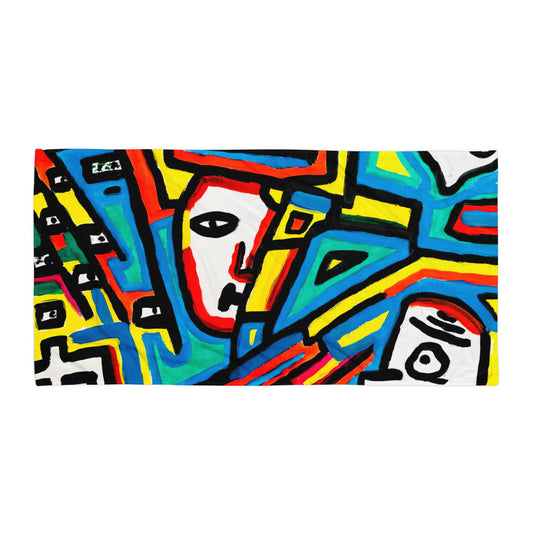 All Eyes On Me - Beach Towel