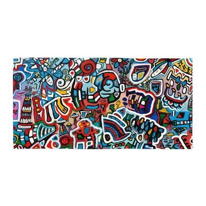Mind  Games # 1 - Beach Towel
