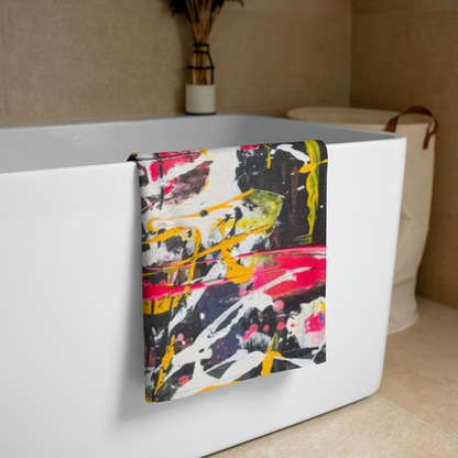 Unmellow yellow - Beach Towel