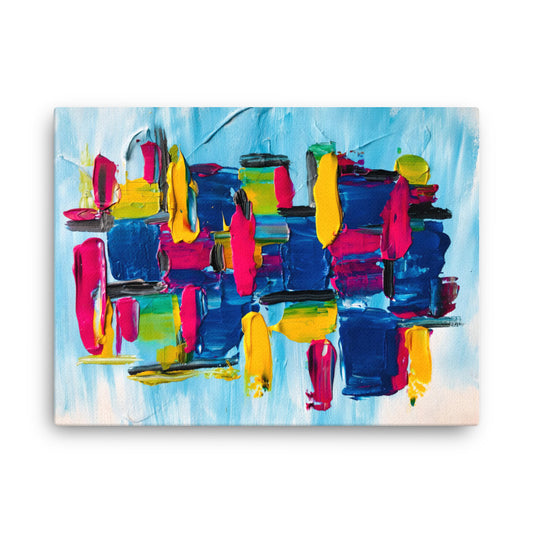 Puzzled - Canvas reprint
