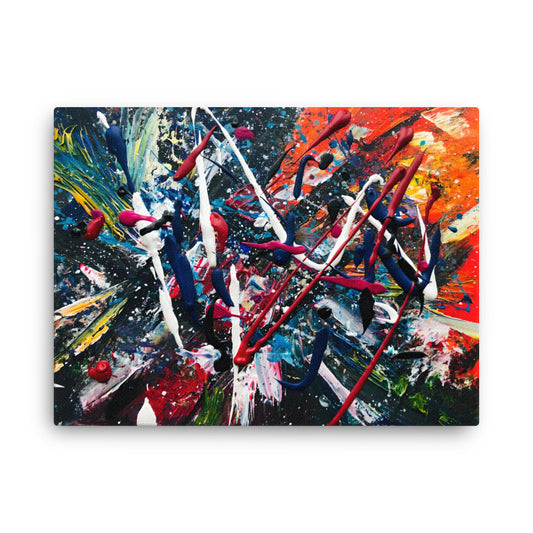 Chaos - Canvas Reprint