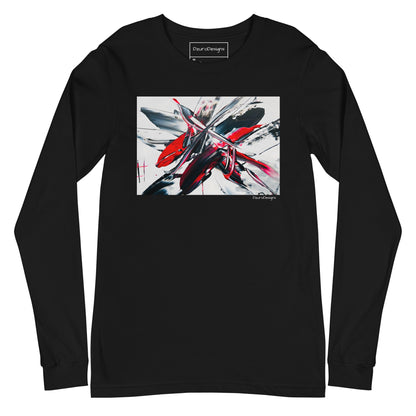 Bird Black - Unisex Long Sleeve Tee