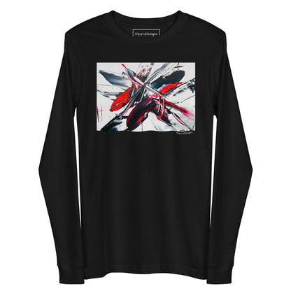 Bird Black - Unisex Long Sleeve Tee